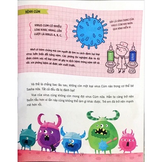 sách -sợ gì virus và vi khuẩn