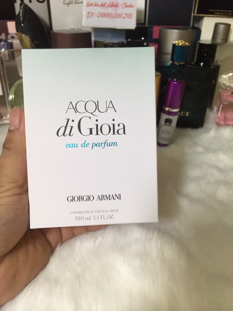[Mẫu Thử] Nước Hoa Nữ Giorgio Armani Qcqua Di Gioia EDP 10ml | BigBuy360 - bigbuy360.vn