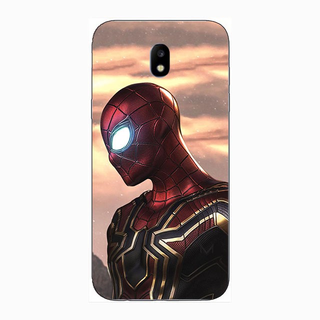 ốp điện thoại Silicone Tpu Mềm In Hình Siêu Anh Hùng Marvel Cho Samsung Galaxy J7 2017 J730F J730 J7 Pro