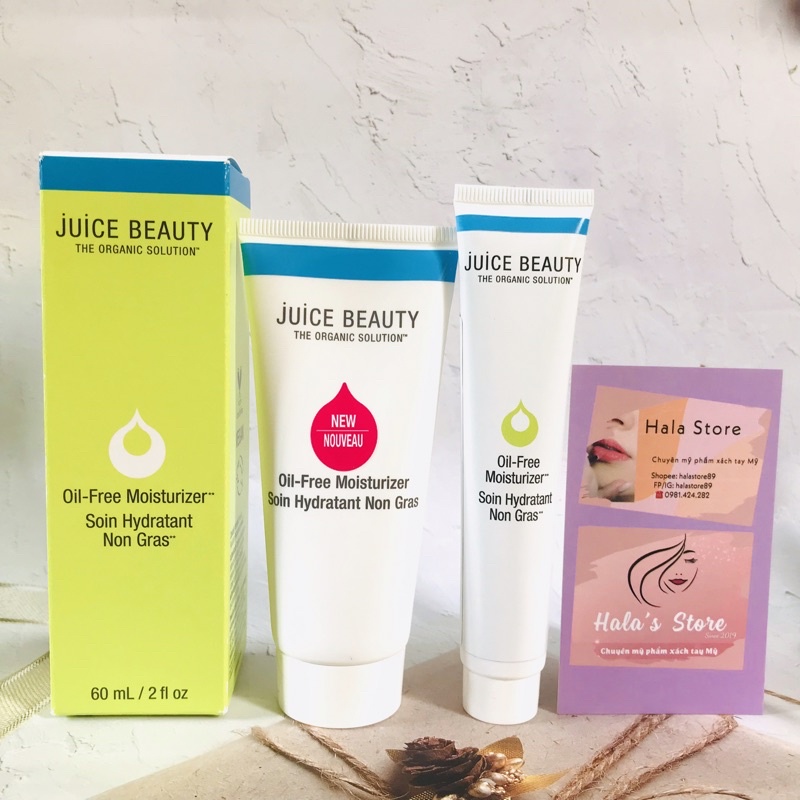 Kem dưỡng ẩm không dầu Juice Beauty OIL-FREE MOISTURIZER (dành cho da dầu mụn và da hỗn hợp)