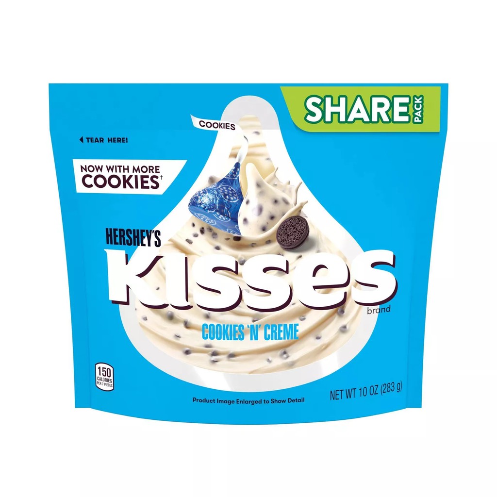 Socola Hershey’s kisses Cookies Nhỏ Share pack
