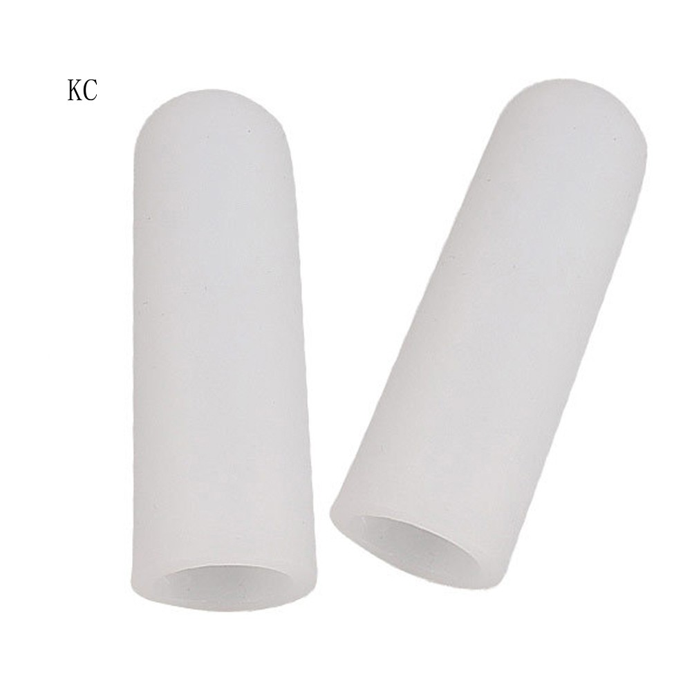 1 Cặp Vỏ Bọc Ngón Tay Bằng Silicone Mềm Mại