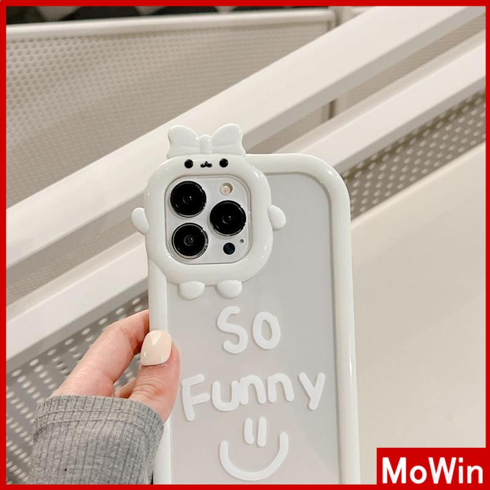 Ốp điện thoại silicon trong mịn in mặt cười thích hợp cho iPhone 11 Pro Max 13 Pro Max 12 Pro Max 7Plus xr XS Max