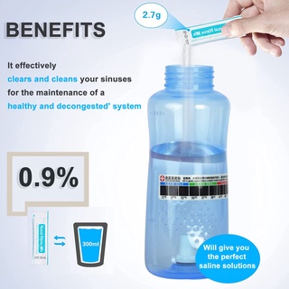 Bình rửa mũi Waterpulse 300/500ml, bình vệ sinh mũi cho bé và người lớn, dụng cụ rửa mũi ngăn ngừa viêm xoang