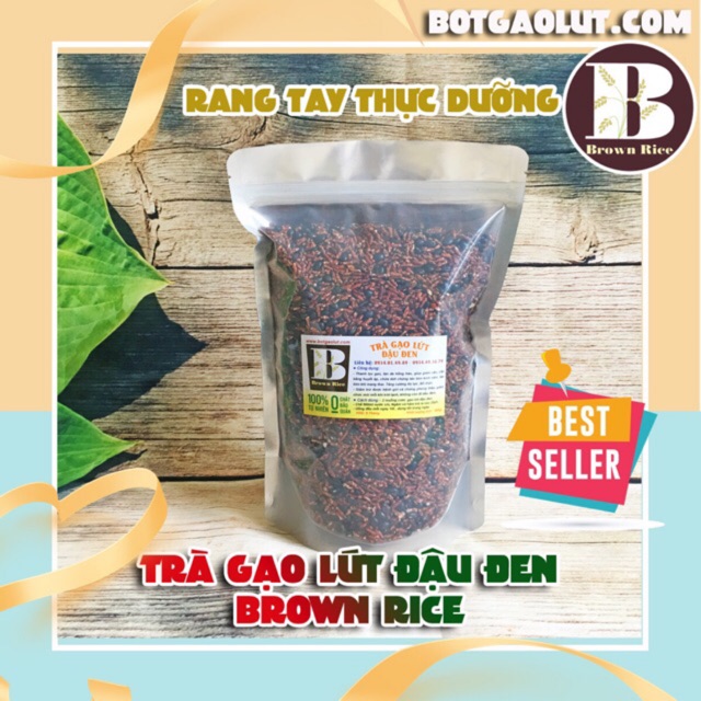 [Mã 267FMCGSALE giảm 8% đơn 500K] Trà gạo lứt đậu đen Brown Rice 800gr