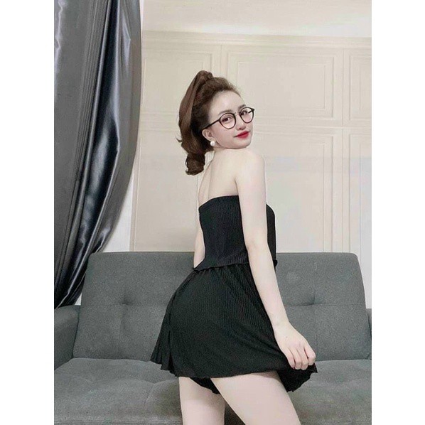 Set hai dây dập ly bèo nhọn siêu dễ thương hình thật trải sàn