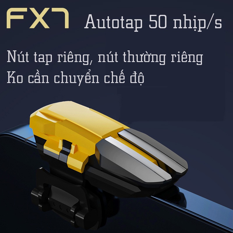 Nút bấm PUBG auto tap nhỏ gọn 50 nhịp 1 giây FX7