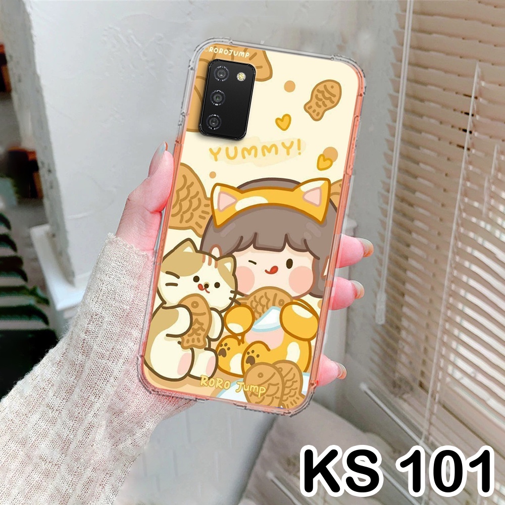[HOT} Ốp lưng Samsung A03/A03s in hình Roro Jump siêu dễ thương, giá tốt_Ốp SS A03/A03s
