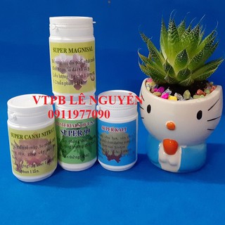 Combo 4 loại phân super của thầy tám ngọc