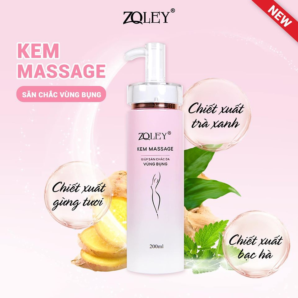 Kem massage body zoley