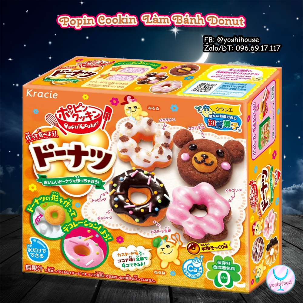 Popin Cookin Làm Bánh Donut