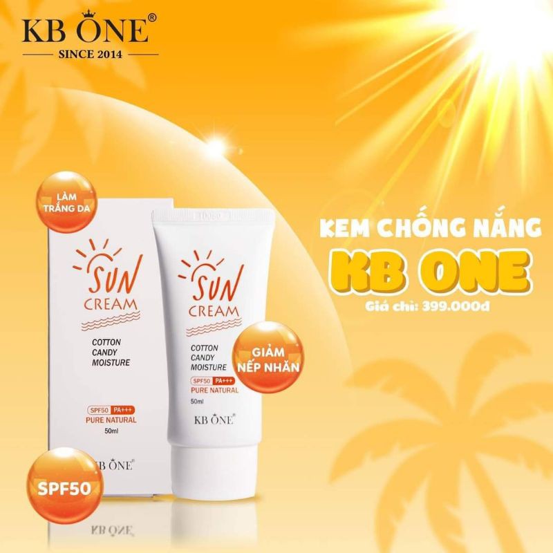 Kem Chống Nắng Hàn Quốc Kbone 50ml