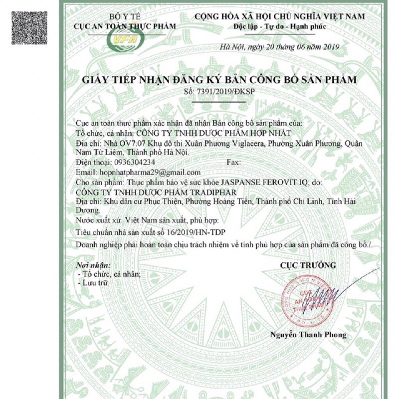 Viên bổ sắt FERROVIT - Hộp 50 viên | BigBuy360 - bigbuy360.vn