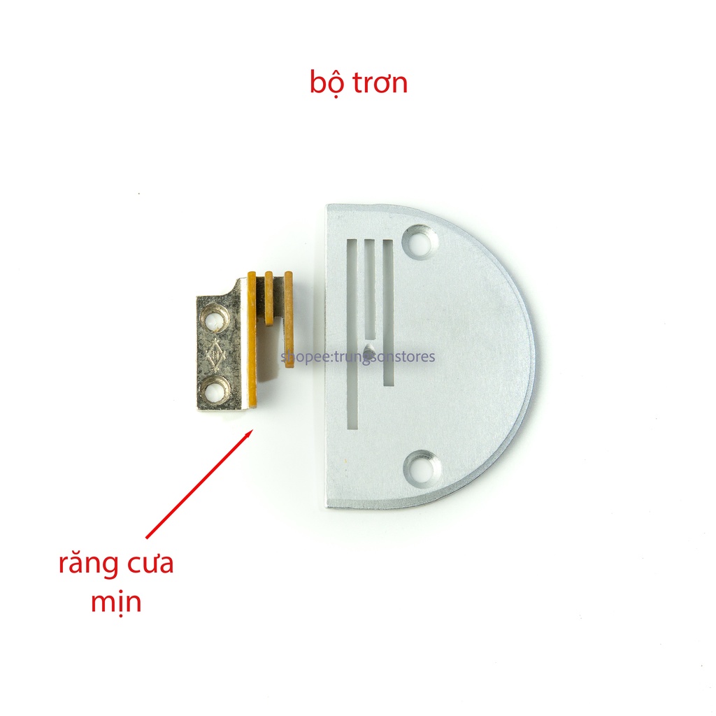 bộ mặt nguyệt , răng cưa NHỰA 3 cầu máy may 1 kim công nghiệp jack , siruba , juki ... ( thường và trơn )