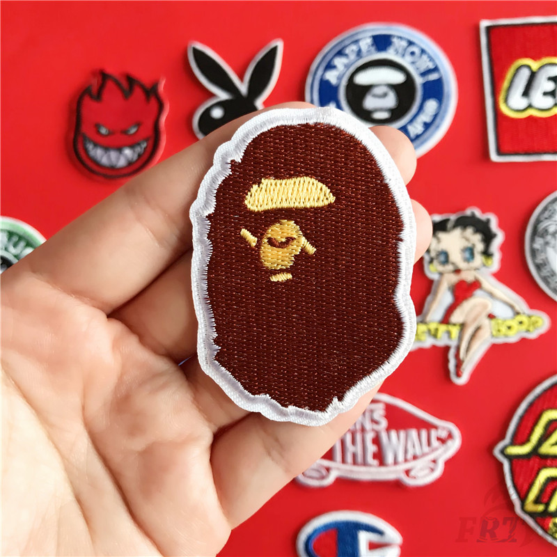 ☸ Fashion Brand Logo Crossover Iron-On Patch（20 Styles） ☸ 1Pc DIY Sew on Iron on Badges Patches（FBL-M008）