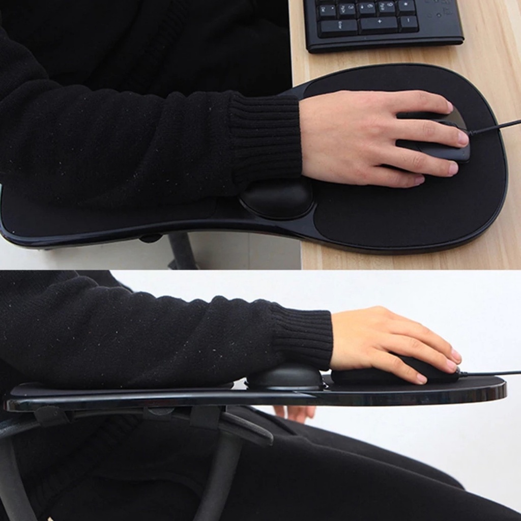 Bộ Gác Tay Rê Chuột chóng mỏi tay Ergonomic Pad