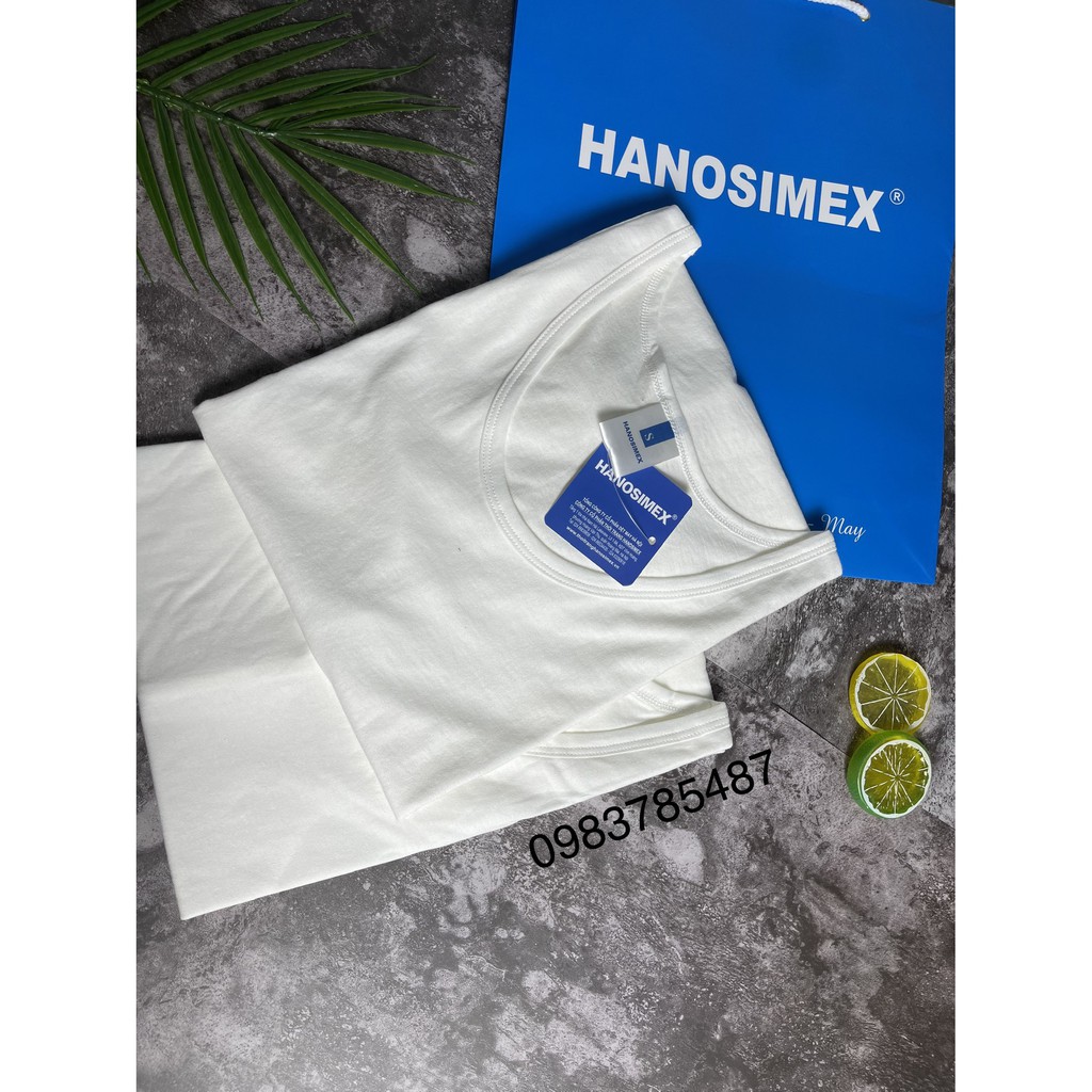 Áo may ô nam đông xuân chính hãng Hanosimex 100% Cotton (form dáng rộng)