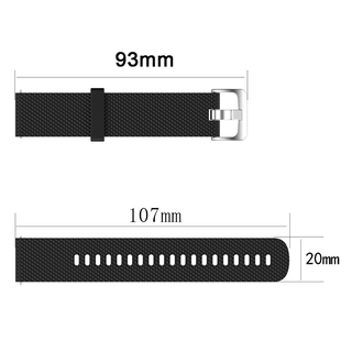 Dây đeo silicon mềm cho Garmin VivoActive 3 5 6 Active 5 Forerunner 265 255 245 245M 645 645M 55 158 165 570 42mm 170 70