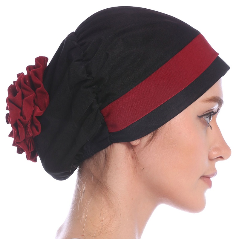 Mũ Trùm Đầu Họa Tiết Hoa Thời Trang Nữ Tính