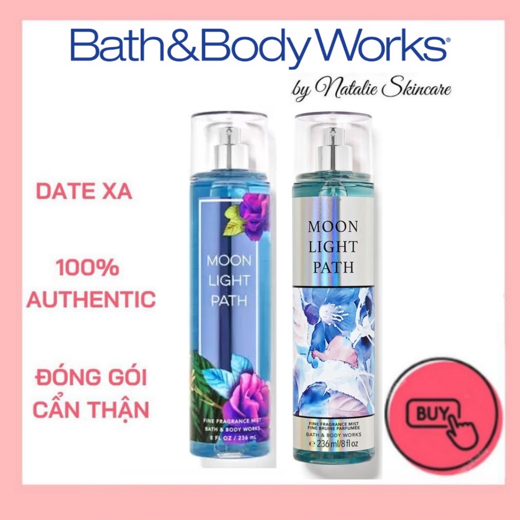 Xịt Thơm Toàn Thân Bath And Body Works Moonlight Path Body Mist 236ml