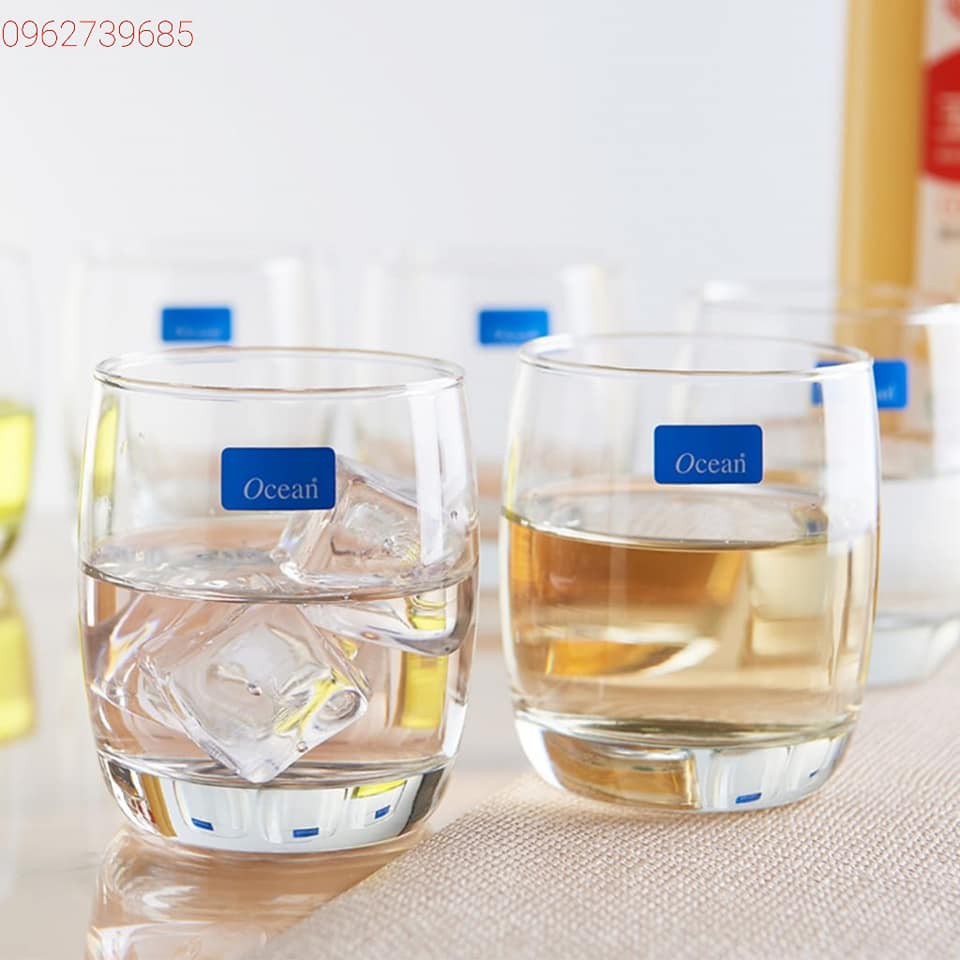 Bộ 6 Cốc Thủy Tinh Ivory Rock Ocean – B13009 – 265ml