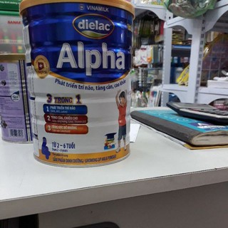 Sữa bột vinamilk alpha step 3/4 900g date mới