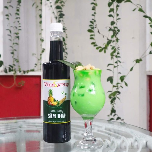 Siro Syrup Vina Sâm Dứa Chai 750ml