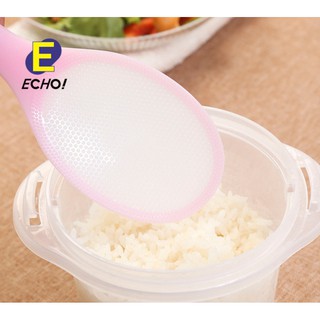 Muôi xới cơm chống dính tự đứng Echo Nhật Bản (giao màu ngẫu nhiên)