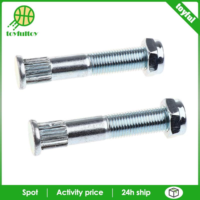 Set 2 Trục Ván Trượt Kèm 2 Đai Ốc Dài Màu Bạc Chuyên Dụng