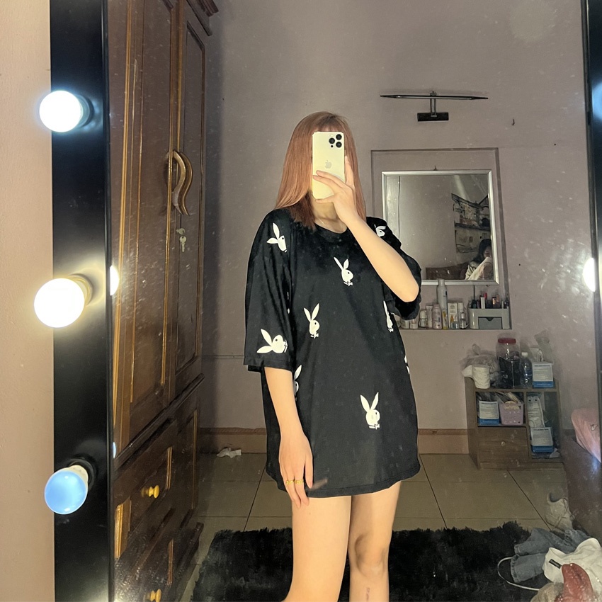 Áo Phông Thỏ Play.me 2 H&H CLOTHES Màu Ảnh Thật T2 Video