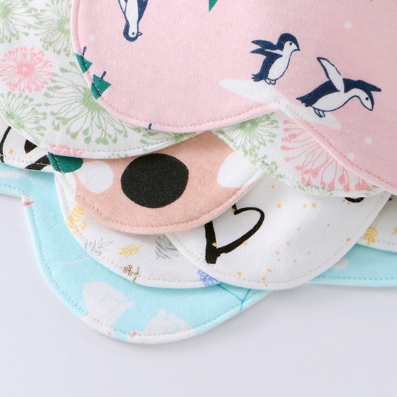 Yếm hoa tròn, yếm xoay 360 độ cho bé siêu xinh