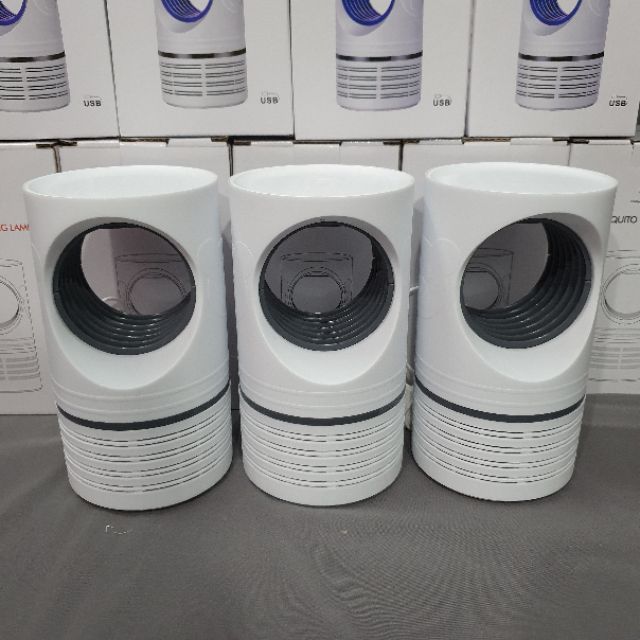 Đèn bắt muỗi siêu tốc LED 5W, có quạt hút, nguồn 12V an toàn trẻ nhỏ, Model 2020