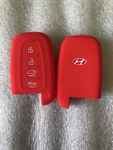 Bao silicone bảo vệ chìa Khoá Thông Minh smart key KIA HYUNDA 4 nút