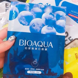 Lẻ 1 mặt nạ việt quất /mask việt quất bioaqua