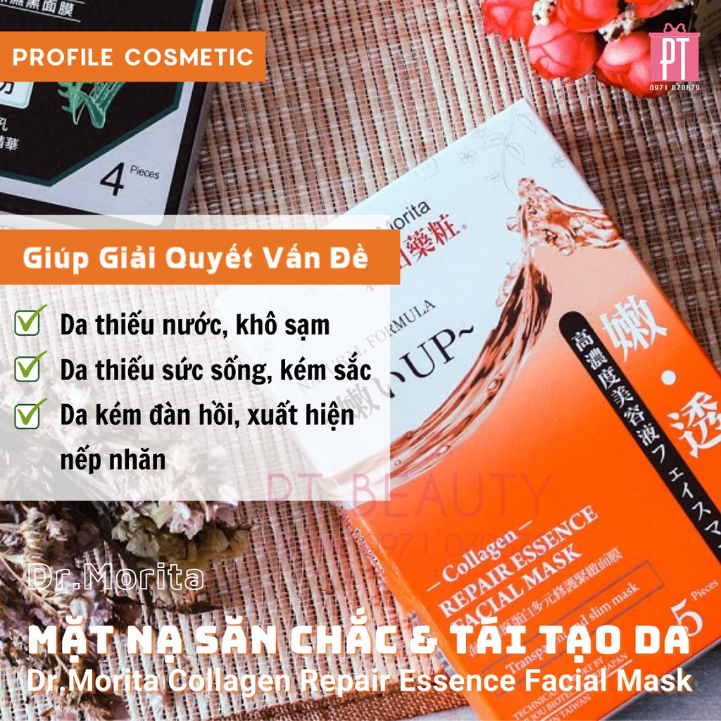 Lẻ 1 Miếng Mặt Nạ Dr.Morita (3 màu)