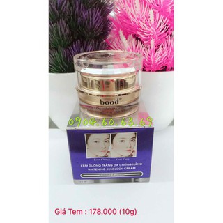 Kem Dưỡng Trắng Da Chống Nắng 10g HOA SEN BOOD