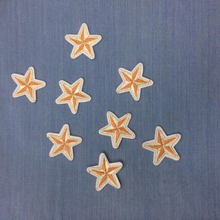 [Thanh Lý] Sticker Ủi Thêu Logo Ngôi Sao Nhỏ, Sticker Vải Ủi, Sticker Thêu, Patch Ủi Quần Áo Balo Jeans