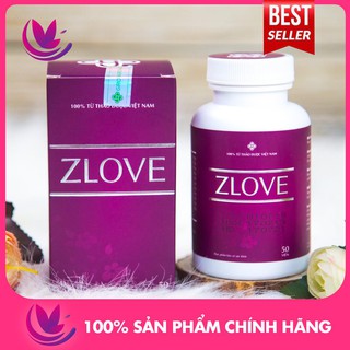 🌟[CHÍNH HÃNG] Bộ 2 Hộp Viên Uống ZLOVE - Giúp Co Cổ Tử Cung - Se Khít Làm Hồng ( ZLOVE02 )