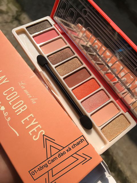 Phấn mắt 10 ô tone Hàn Play Color Eyes Lameila nội địa Trung | BigBuy360 - bigbuy360.vn