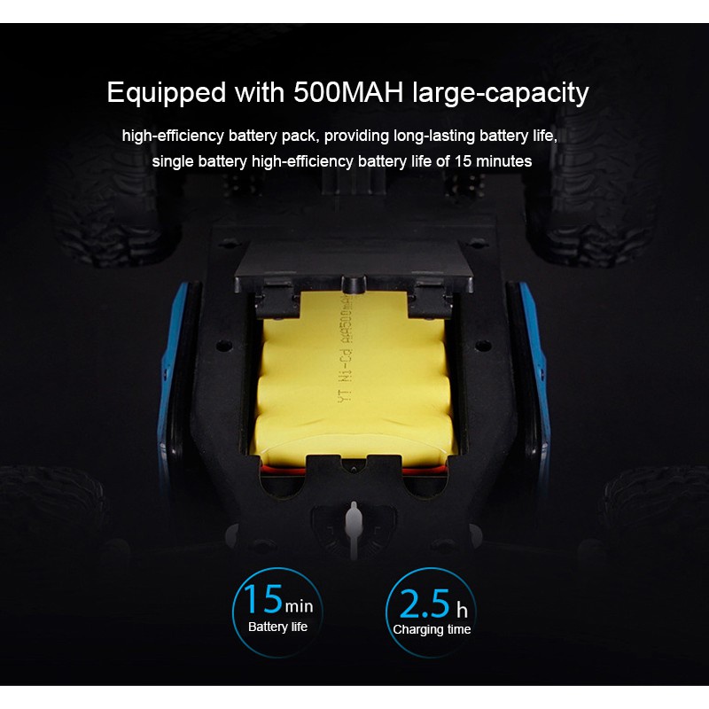 Xe Địa Hình Điều Khiển Từ Xa Heliway DM-1803 2.4GHz 4WD Kèm Camera HD Và Phụ Kiện