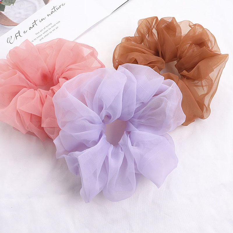 Dây cột tóc co giãn cỡ lớn xinh xắn