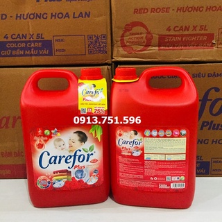 Nước giặt xả đậm đặc carefor 5000ml công nghệ thái lan - ảnh sản phẩm 8