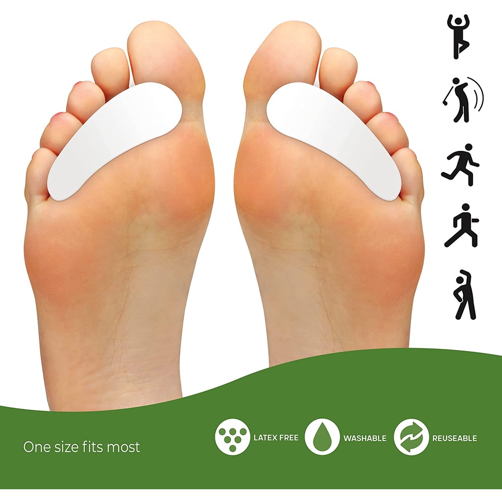 Gel Mềm Chỉnh Hình Ngón Chân Giảm Đau Và Ngăn Ngừa Nứt Nẻ