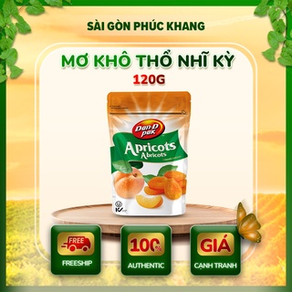MƠ KHÔ THỔ NHĨ KỲ-Dried Apricots 120G DAN D PAK sử dụng công nghệ sấy lạnh hiện đại,KHÔNG ĐƯỜNG