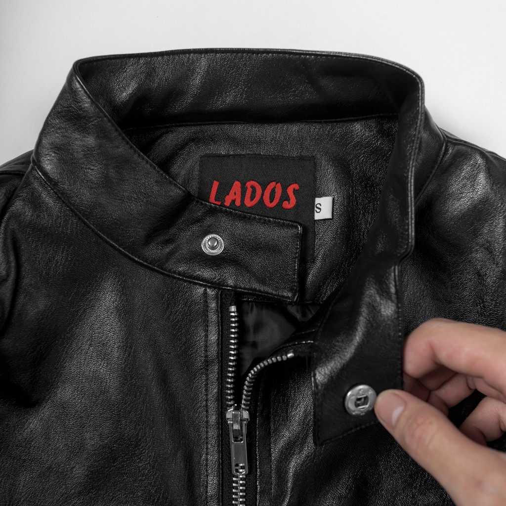 Áo khoác da cao cấp LADOS - 152 kiểu dáng cực kỳ nam tính