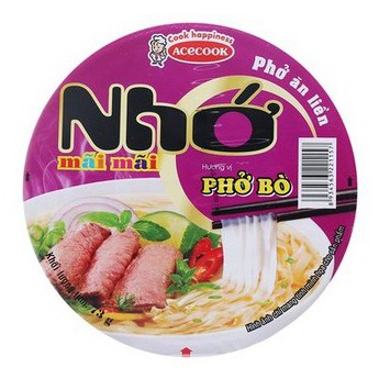 Hủ tiếu Nam Vang / Miến / Phở bò / Mì lẩu thái Nhớ Mãi 75g (đủ vị)