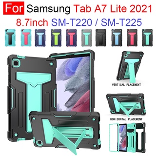 Ốp Máy Tính Bảng Nhám Chống Sốc Có Giá Đỡ Cho Samsung Galaxy Tab A7 Lite 8.7inch T220 T225