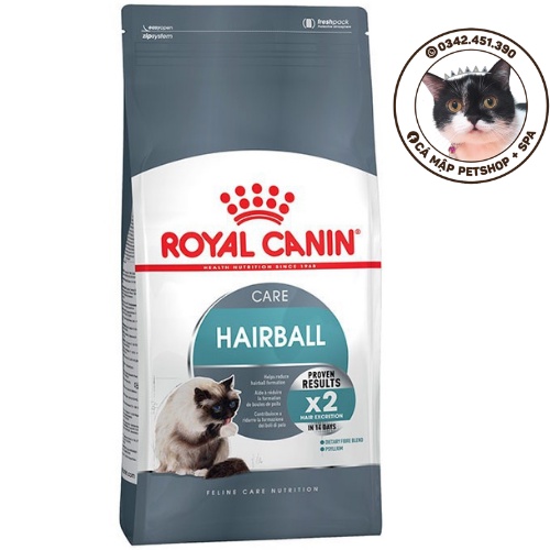 Hạt cho mèo Royal Canin Hairball, Hạt cho mèo giúp tiêu búi lông, hỗ trợ tiêu hóa