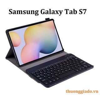Bàn phím bluetooth Samsung Galaxy Tab S7 T870 T875 kèm bao da