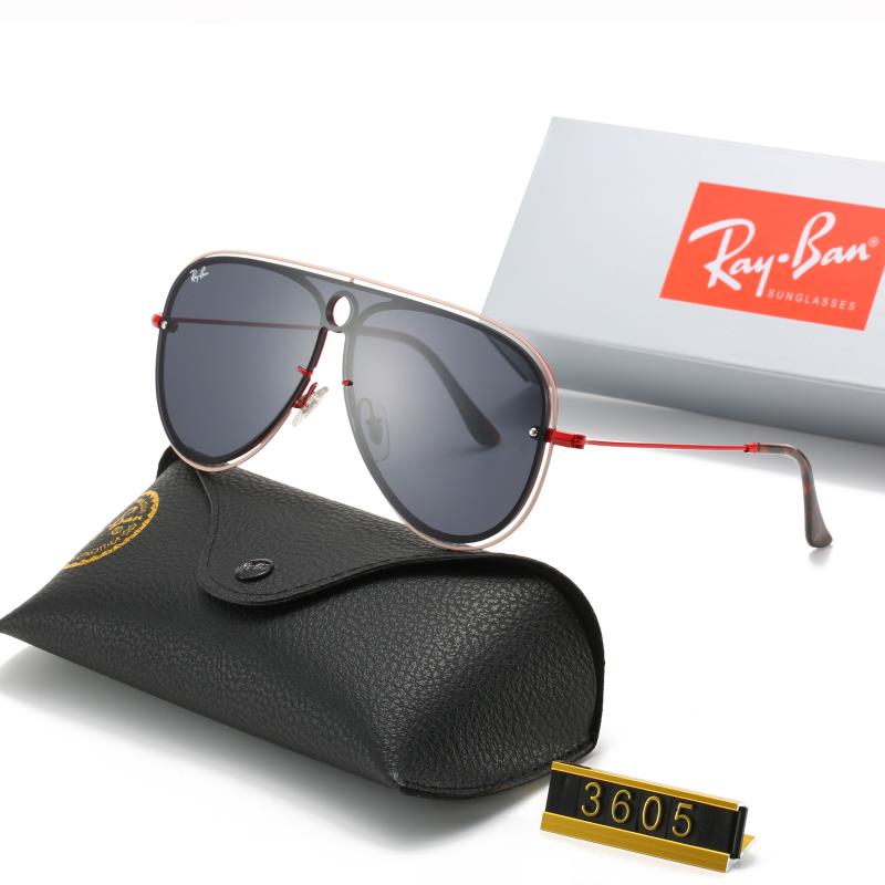 Aviator Ray-Ban_ chính hãng Kính râm 2021 Thời trang Hàn Quốc mới Kính râm nam nữ một mảnh Cặp đôi hợp thời trang Du lịch ngoài trời Kính râm lái xes